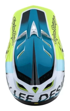 Troy Lee Designs - Fullface-Helm D4 Composite MIPS Qualifier White / Green 7 Troy Lee Designs - Fullface-Helm D4 Composite MIPS Qualifier White / Green -Fahrradladen TLD B22S D4CM QUALIFIER WHTGRN 08 L 1280x1280