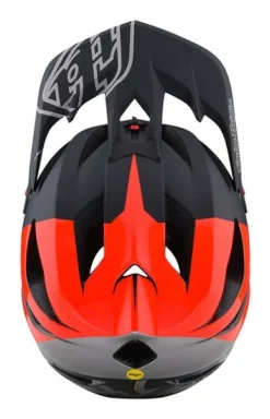 Troy Lee Designs - Fullface-Helm Stage MIPS Nova Glo Red -Fahrradladen TLD B22S STAGE NOVA GLORED 08 L 1280x1280