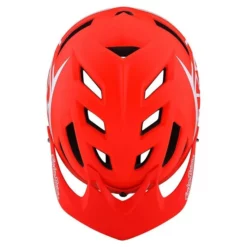 Troy Lee Designs - MTB-Helm A1 Drone Youth 22 Fire Red OS 6 Troy Lee Designs - MTB-Helm A1 Drone Youth 22 Fire Red OS -Fahrradladen TLD B22S YOUTH A1 DRONE RED 04 1280x1280