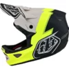 Troy Lee Designs - Fullface-Helm D3 Fiberlite Volt Flo Yellow