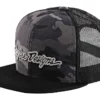Troy Lee Designs - Mütze Signature Snapback Hat Black Camo Onesize