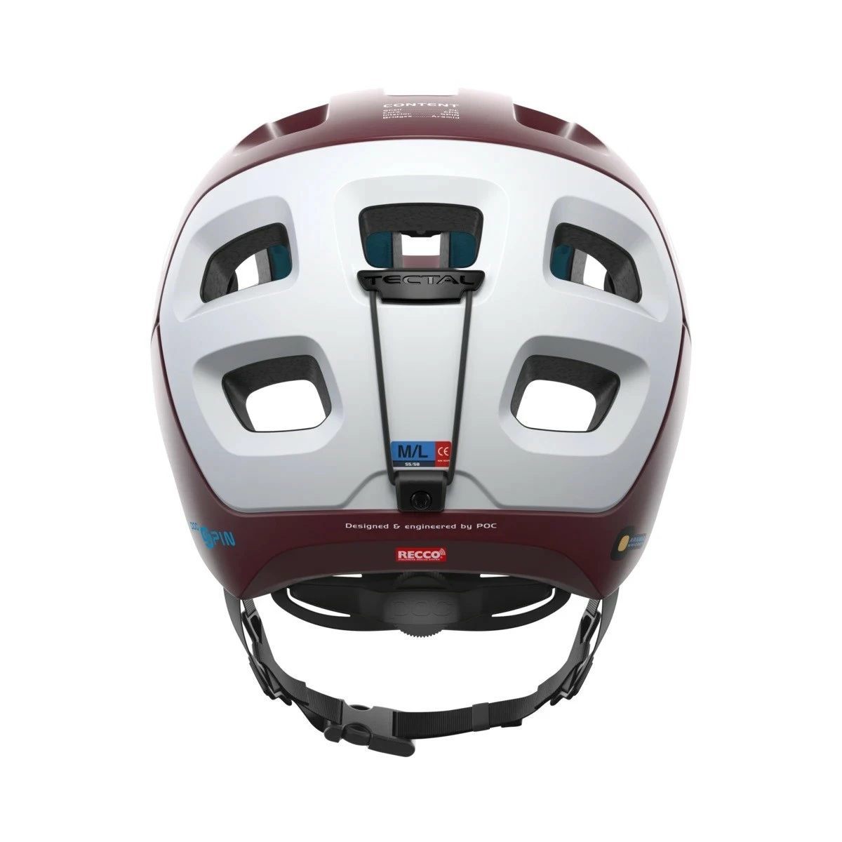 POC - MTB-Helm Tectal Race Spin Red/Hydrogene White 3 POC - MTB-Helm Tectal Race Spin Red/Hydrogene White – Bild 3