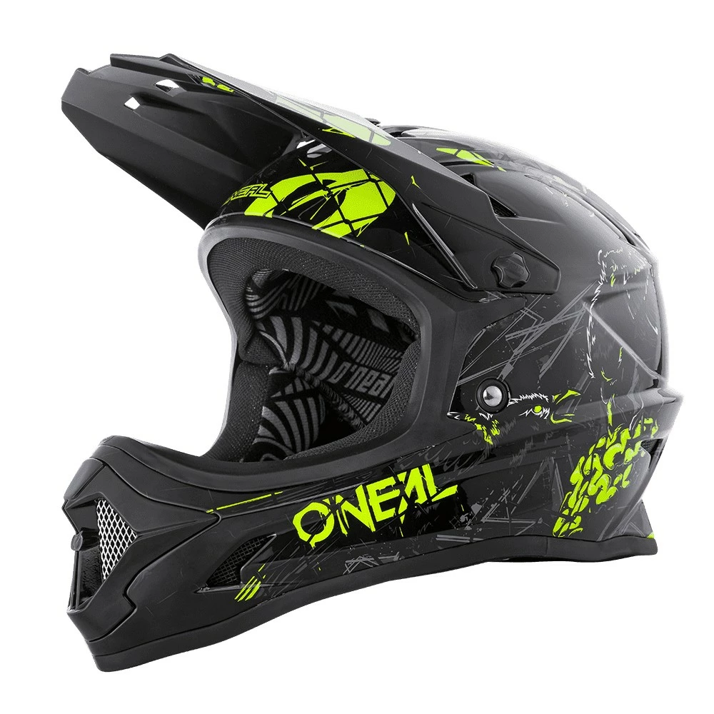 ONeal - Fullface-Helm Backflip V22 Zombie Black/Neon Yellow 1 ONeal - Fullface-Helm Backflip V22 Zombie Black/Neon Yellow
