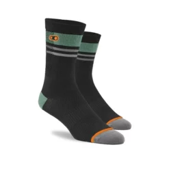 Crank Brothers - Socken Icon Black/Orange/Green