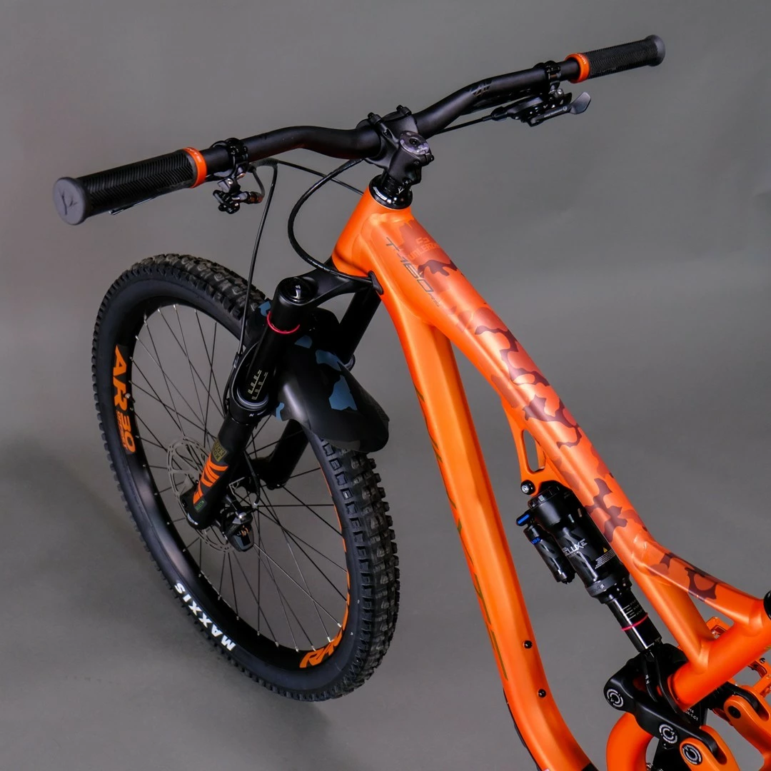 Unleazhed - Rahmenschutzfolie BP01 Frame Undercover Matt S Top Tube 2 Unleazhed - Rahmenschutzfolie BP01 Frame Undercover Matt S Top Tube – Bild 2