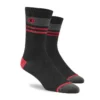 Crank Brothers - Socken Icon Black/Red/Grey