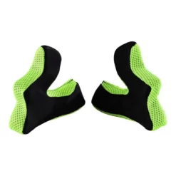 Troy Lee Designs - D3 Cheekpad Wangeninnenpolster Black/Neongreen S