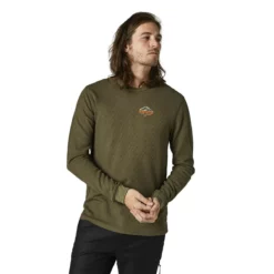 Fox - Pullover Hero Dirt Thermal Langarm Fatigue Green