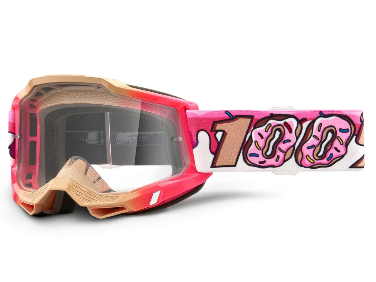 100% - Brille Accuri 2 Anti Fog Clear Lens Donut 1 100% - Brille Accuri 2 Anti Fog Clear Lens Donut