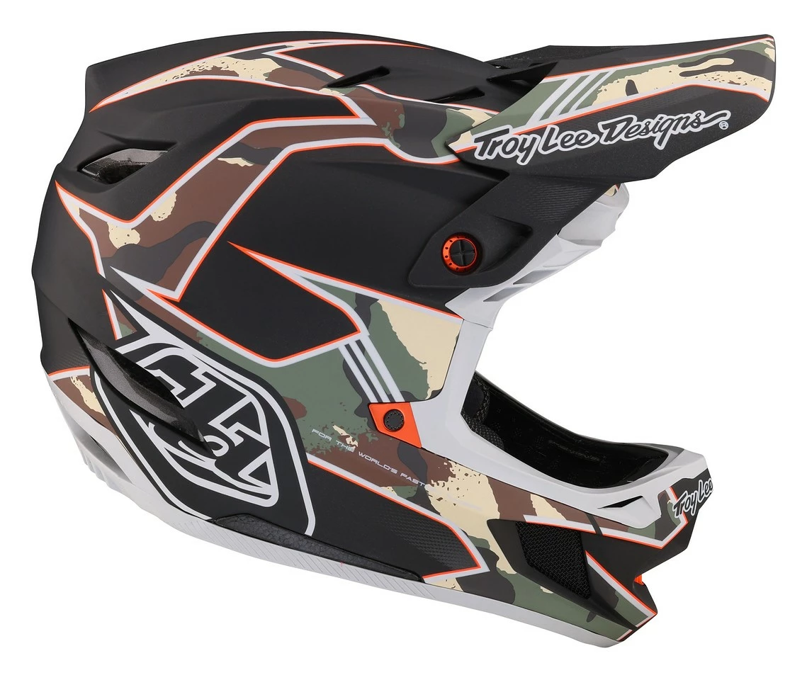 Troy Lee Designs - Fullface-Helm D4 Composite MIPS Matrix Camo 23 Army Green 1 Troy Lee Designs - Fullface-Helm D4 Composite MIPS Matrix Camo 23 Army Green