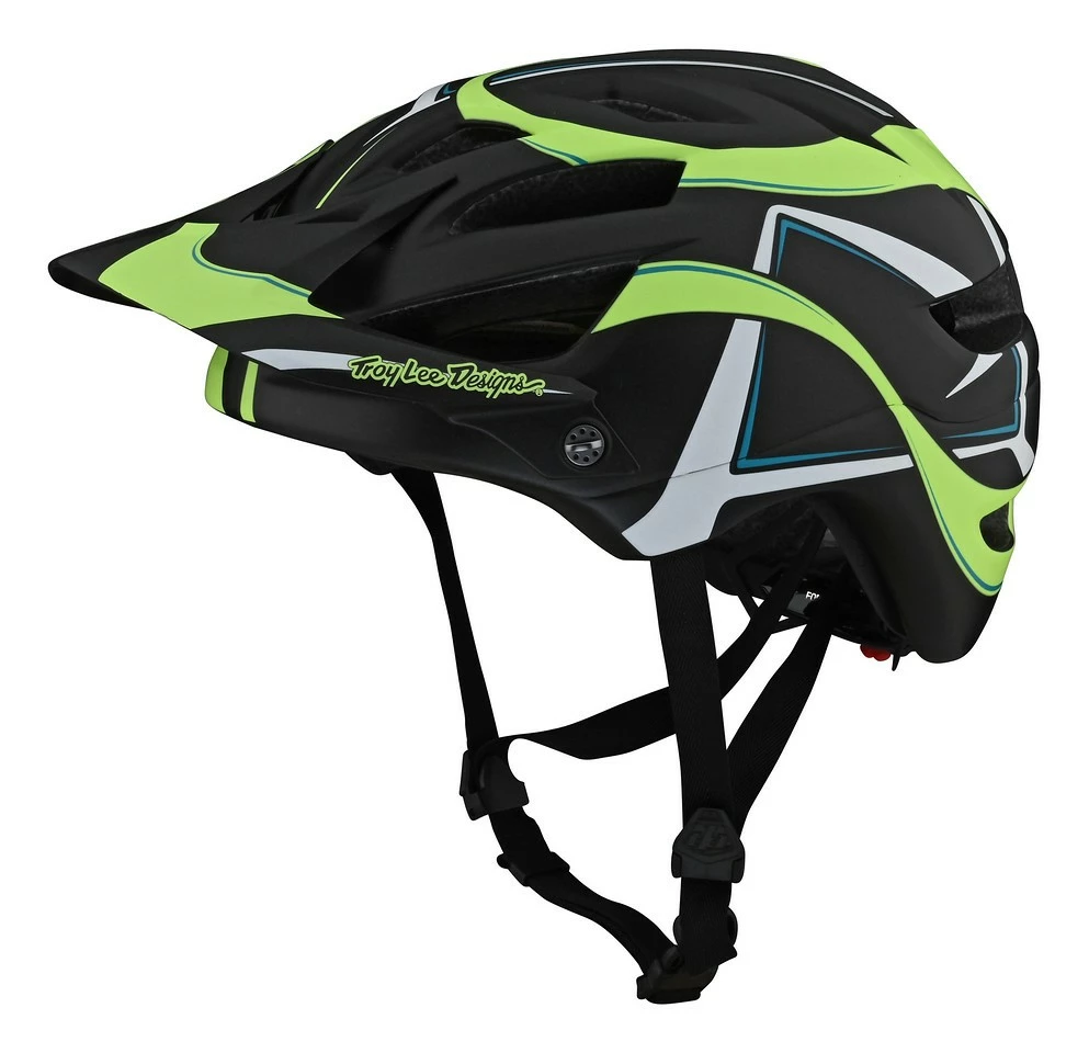 Troy Lee Designs - MTB-Helm A1 Youth Classic Welter Black/Limegreen OS Mips 1 Troy Lee Designs - MTB-Helm A1 Youth Classic Welter Black/Limegreen OS Mips