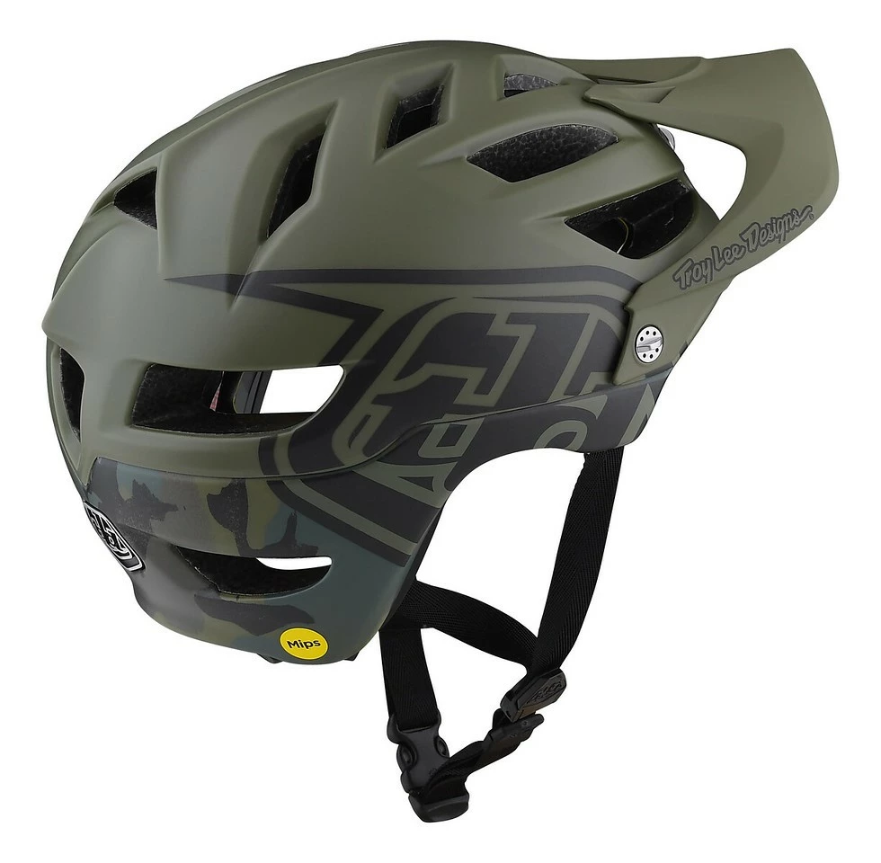 Troy Lee Designs - MTB-Helm A1 Youth Camo Army OS Mips 2 Troy Lee Designs - MTB-Helm A1 Youth Camo Army OS Mips – Bild 2