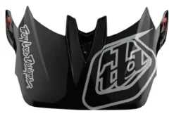 Troy Lee Designs - Ersatzhelmschild Für D4 Black/Silver