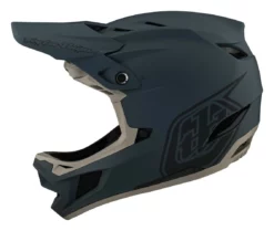 Troy Lee Designs - Fullface-Helm D4 Composite MIPS 21 Stealth Black/Gray/Khaki