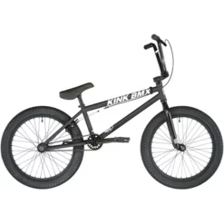 Kink-bmx Kink BMX Curb Schwarz -Fahrradladen kink bmx curb matte black metal 1