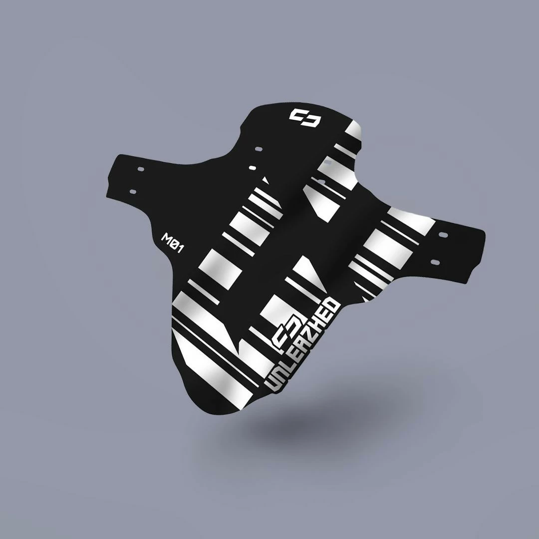 Unleazhed - Spritzschutz Mud Guard M01 Chrome 2 Unleazhed - Spritzschutz Mud Guard M01 Chrome – Bild 2