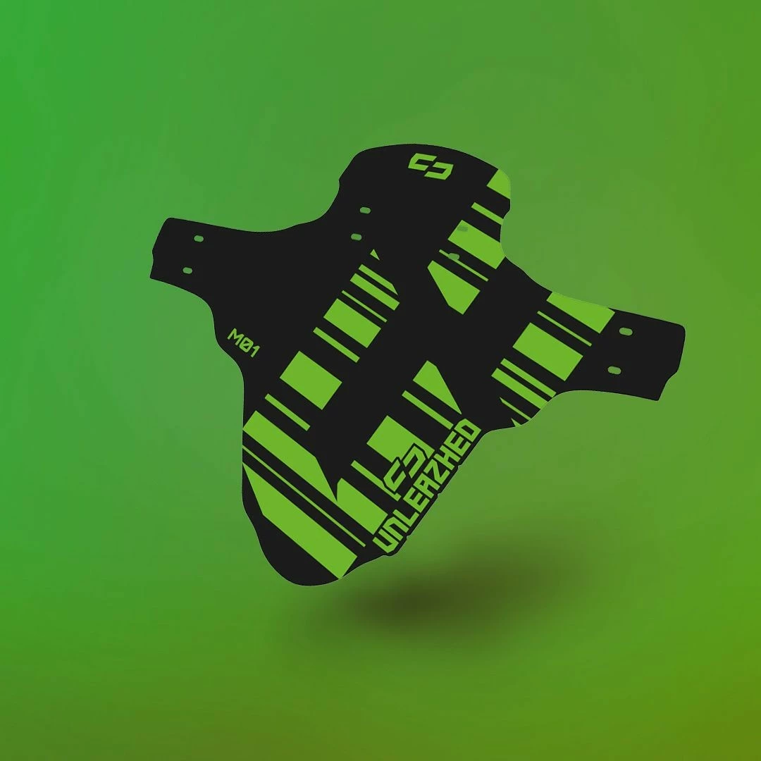 Unleazhed - Spritzschutz Mud Guard M01 Green 2 Unleazhed - Spritzschutz Mud Guard M01 Green – Bild 2