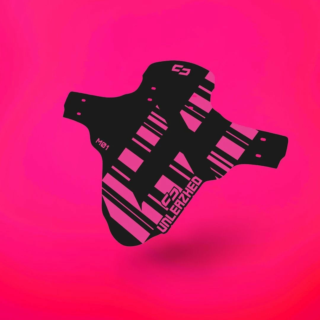 Unleazhed - Spritzschutz Mud Guard M01 Pink 2 Unleazhed - Spritzschutz Mud Guard M01 Pink – Bild 2