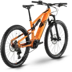 Raymon TrailRay 140E 8.0 Orange/schwarz -Fahrradladen raymon trailray 140e 80 orange black 3