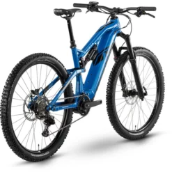 Raymon TrailRay 140E 9.0 Blau/schwarz -Fahrradladen raymon trailray 140e 90 new blue black white 3