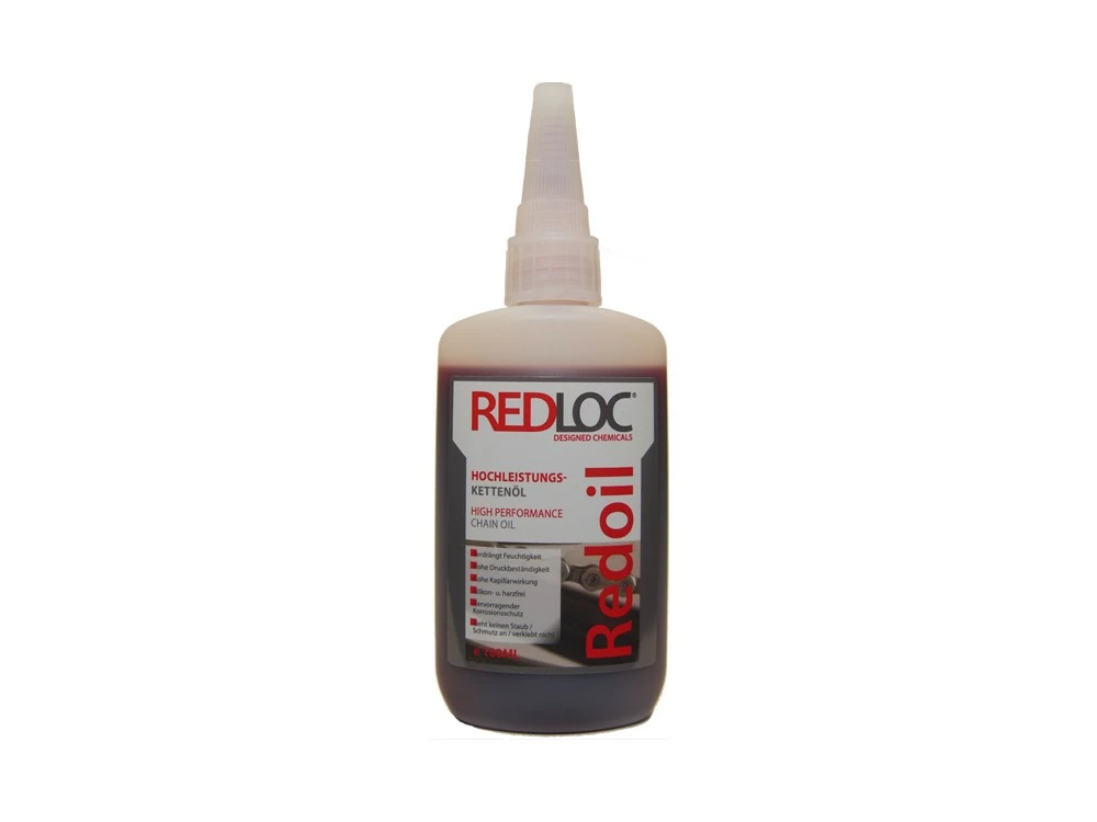 Redloc - Redoil Hochleistungsöl Rot Für E-Bikes 100ml 1 Redloc - Redoil Hochleistungsöl Rot Für E-Bikes 100ml