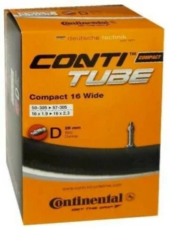 Continental - Schlauch Compact 16 Wide 26mm Blitzventil