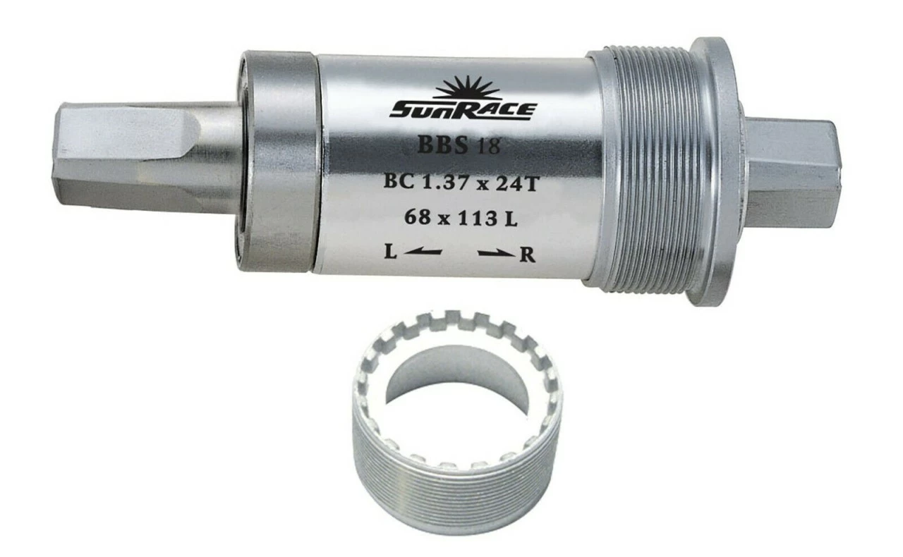 Sunrace - Innenlager BBS18 Vierkant 68/118 1 Sunrace - Innenlager BBS18 Vierkant 68/118