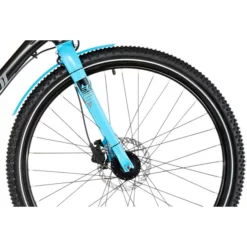 S'cool XXlite EVO Disc 27,5 9-S Kinder Schwarz -Fahrradladen scool xxlite evo disc 275 9 s kinder black cyan 3
