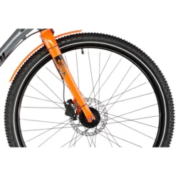 S'cool XXlite EVO Disc 27,5 9-S Kinder Grau/orange -Fahrradladen scool xxlite evo disc 275 9 s kinder grey orange matt 3