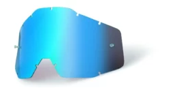 100% - Replacement Lenses Antifog Blue-Mirror