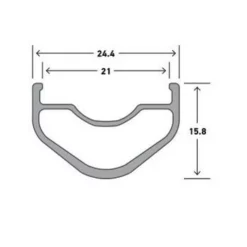 Stan's No Tubes - ZTR Crest 650b 28 L. Schwarz