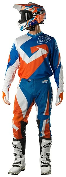 Troy Lee Designs - Hose GP Air Verse Blue/Orange 6 Troy Lee Designs - Hose GP Air Verse Blue/Orange – Bild 6