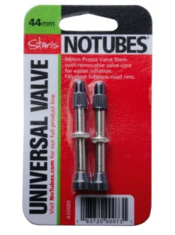 Stan's No Tubes - Universal Ventil 44mm, Bis Zu 8mm Ventilloch 1 Paar