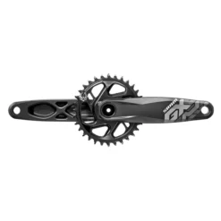 Sram - Kurbelgarnitur GX Eagle BB30 175mm, 32Z. DM, Ohne GXP Innenlager Schwarz
