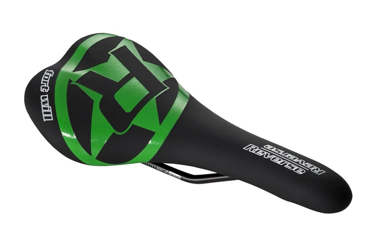Reverse - Sattel Fort Will CrMo Black/Green 1 Reverse - Sattel Fort Will CrMo Black/Green