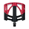 Crank Brothers - Plattformpedale 5050 3 Schwarz/rot