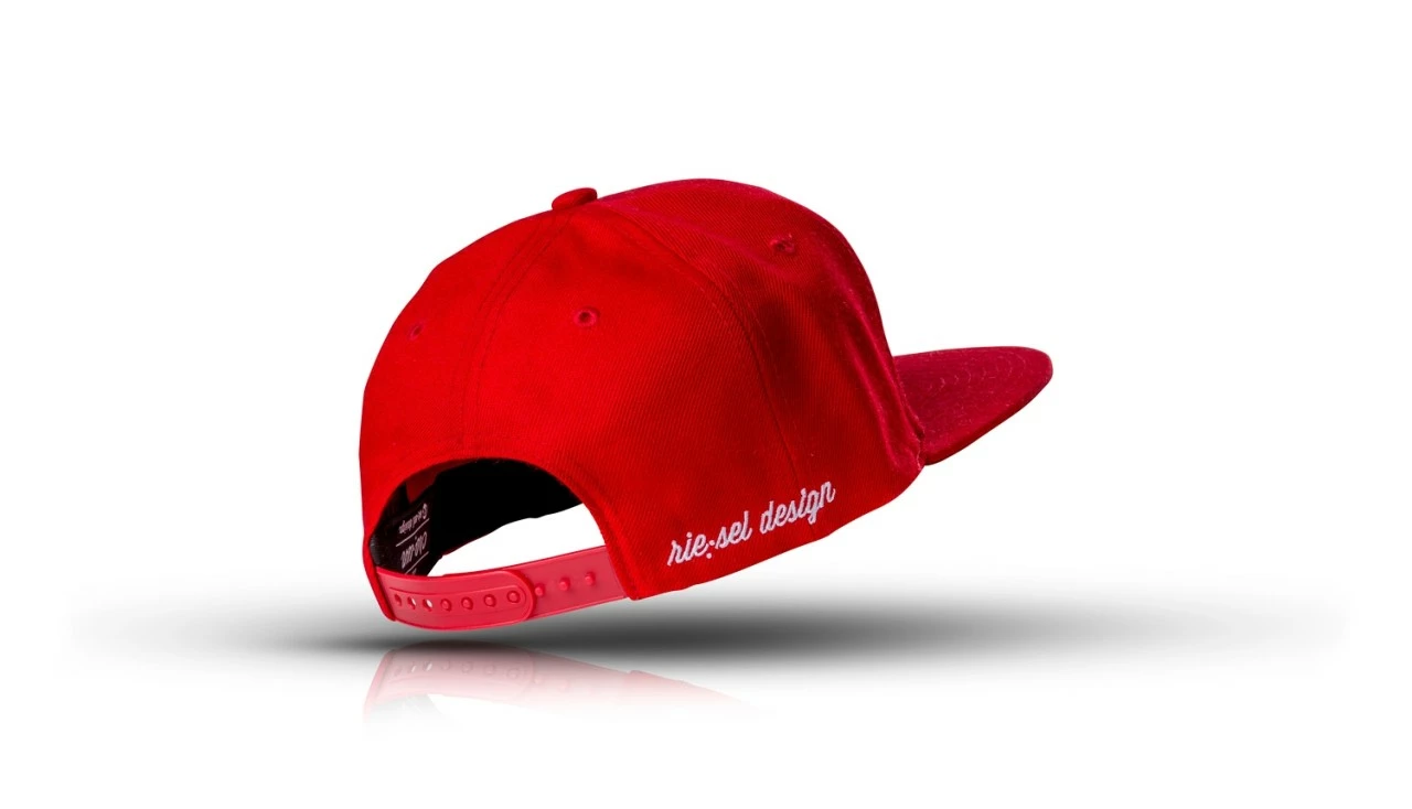 Riesel-design Riesel Design - Mütze Snapback Cap The Crown Red 2 Riesel-design Riesel Design - Mütze Snapback Cap The Crown Red – Bild 2