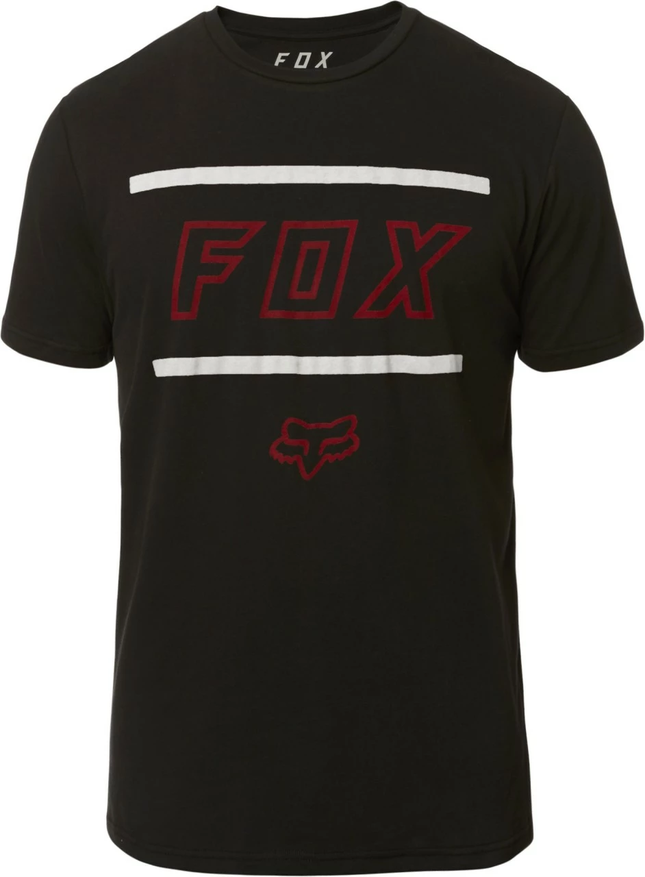 Fox - T-Shirt Midway SS Airline Tee Black 1 Fox - T-Shirt Midway SS Airline Tee Black