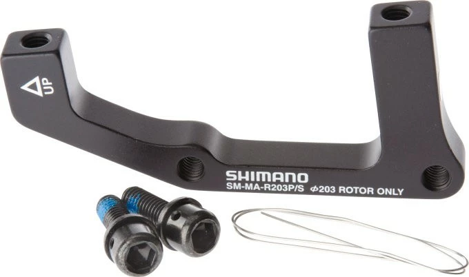 Shimano - Scheibenbremsen-Adapter I-SMMAR203PSA Postmount Auf IS 203 Mm Hinten 1 Shimano - Scheibenbremsen-Adapter I-SMMAR203PSA Postmount Auf IS 203 Mm Hinten