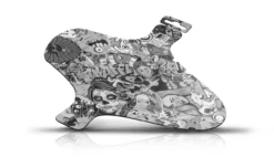 Riesel-design Riesel Design - Spritzschutz "Koloss" SchlammPE Stickerbomb Ultrablack