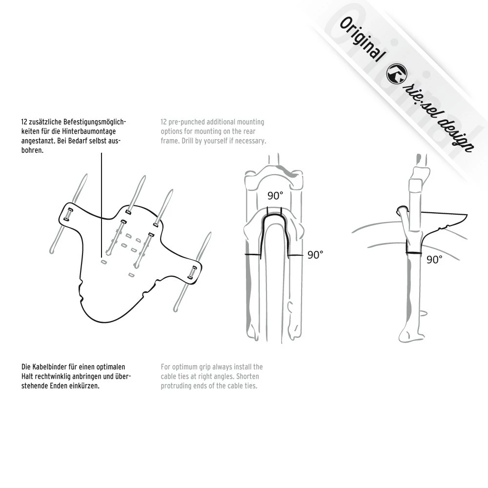 Riesel-design Riesel Design - Spritzschutz SchlammPE Kamikaze 3 Riesel-design Riesel Design - Spritzschutz SchlammPE Kamikaze – Bild 3