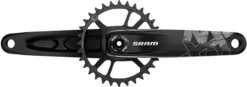 Sram - Kurbelgarnitur NX Eagle DUB 175mm, 32Z. DM, Ohne GXP Innenlager Schwarz