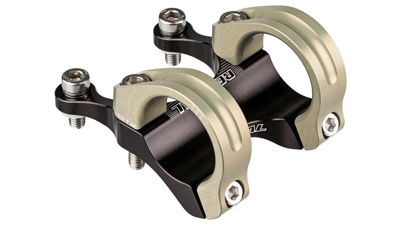 Renthal - Integra II Direct Mount Vorbau 31.8 Rise 0° Gold/schwarz 1 Renthal - Integra II Direct Mount Vorbau 31.8 Rise 0° Gold/schwarz