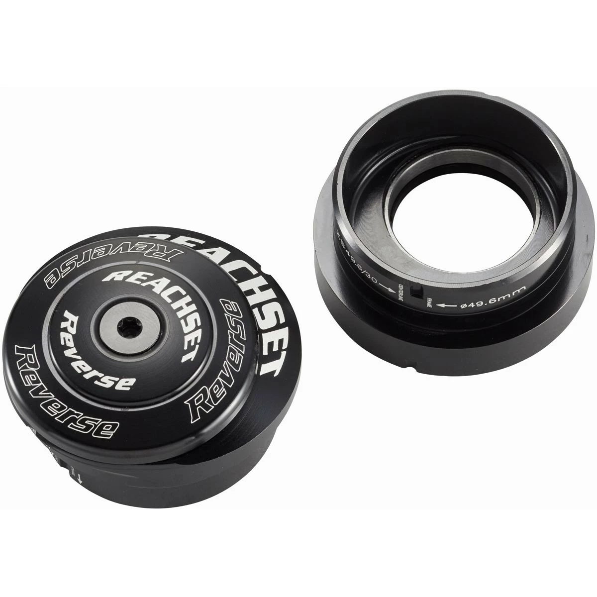 Reverse - Steuersatz Reach Set-49 ZS49/28.6 Und EC49/30 Black 1 Reverse - Steuersatz Reach Set-49 ZS49/28.6 Und EC49/30 Black