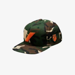 100% - Mütze Strikeforce Snapback Hat Camo Black/Green