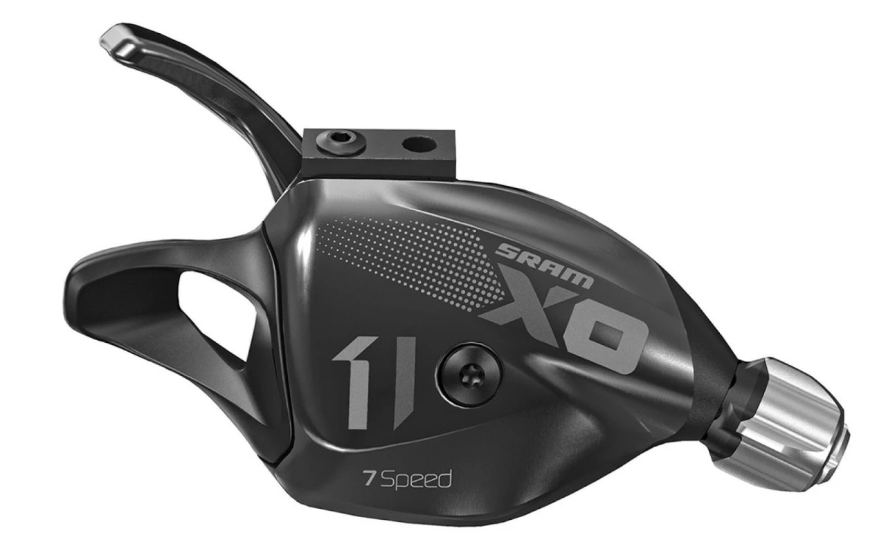 Sram - Schalthebel X01 DH 7-fach, Hinten, Schwarz, 1 Sram - Schalthebel X01 DH 7-fach, Hinten, Schwarz,